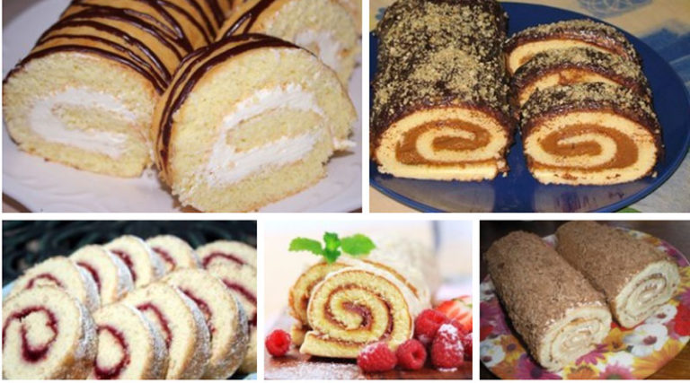 Быстрые рулетики к чаю: 5 рецептов