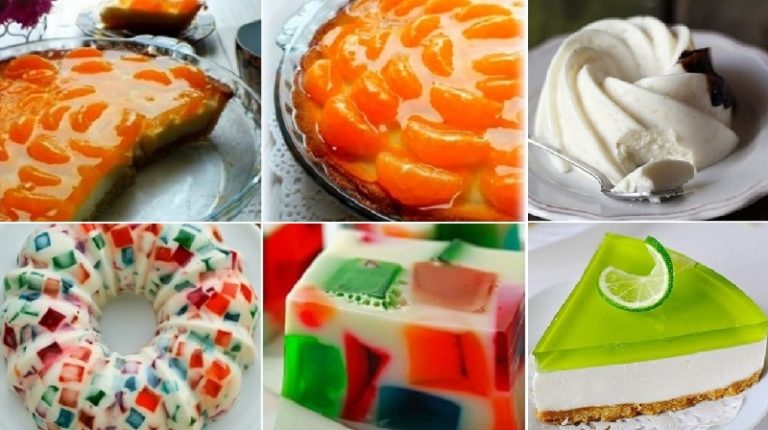 Изумительные, необычайно красивые десерты из нежного желе