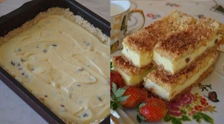 Песочный пирог с творогом. Лучшее, что можно приготовить из творога
