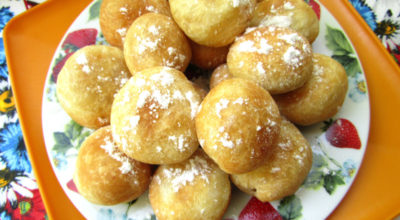 Пончики «Малинка» на кефире — вкусные и пышные