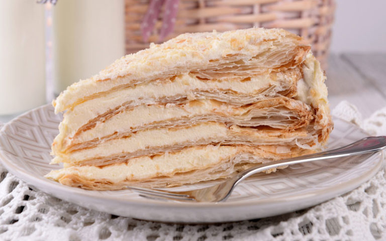 Самый нежный торт «Наполеон» из всех опробованных: Необыкновенно вкусный