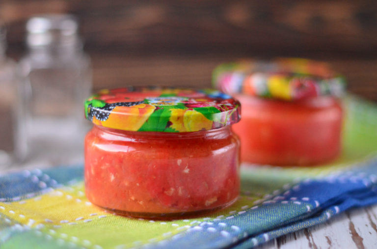 Аджика сладкая — изумительно вкусная заготовка на зиму