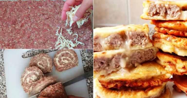 Мега аппетитные и очень ленивые пирожки из фарша