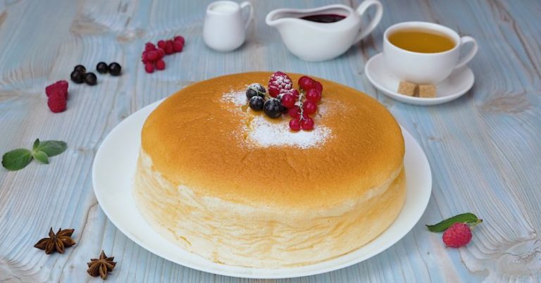Оригинальный десерт: нежный чизкейк из Японии