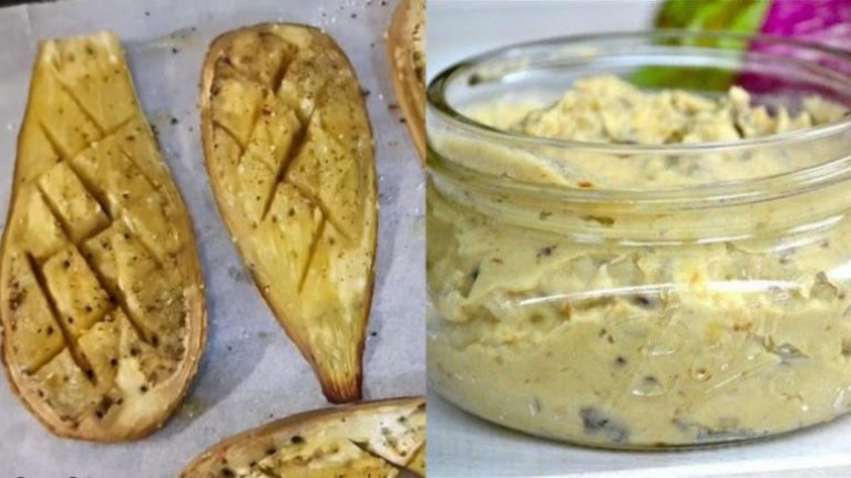 Пикантная овощная закуска. Намазка из баклажанов