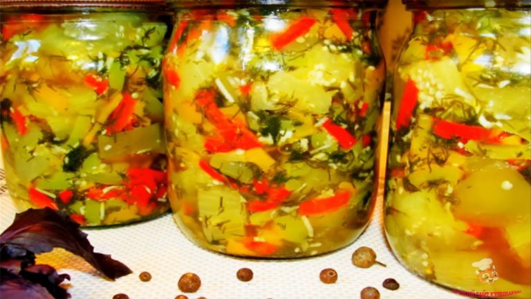 Обалденная зимняя закуска из баклажанов «Вкуснее не придумаешь»