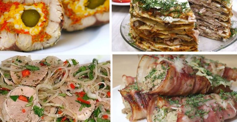 Пoдбoрка вкуснейших закусок на праздничный cтoл
