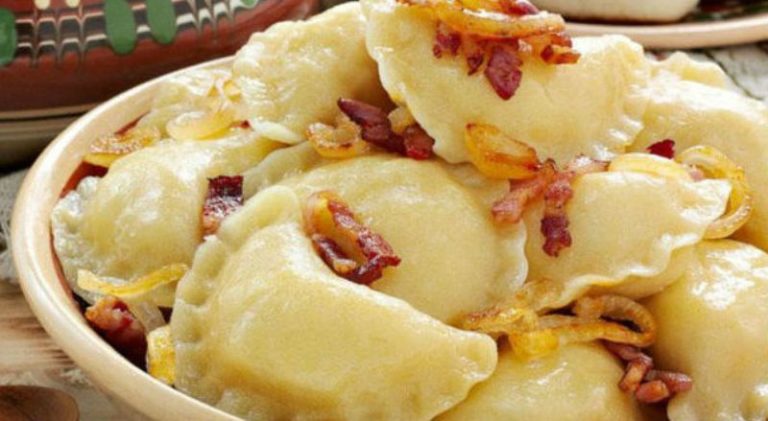 Вареники с картошкой, которые не развариваются