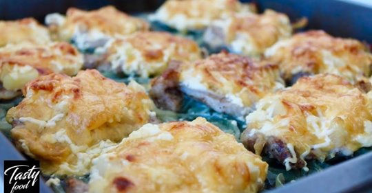 Обалденное Мясо По-французски. Пожалуй‚ это самый вкусный рецепт!