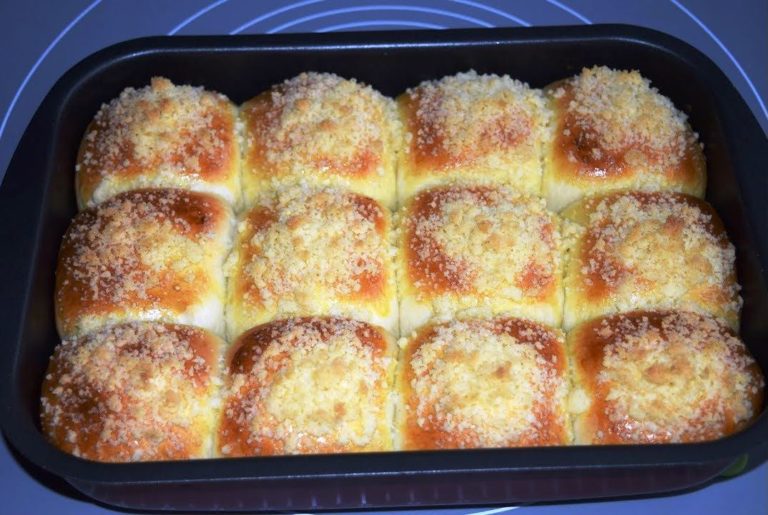 Булочки с начинкой. Тесто, как пух