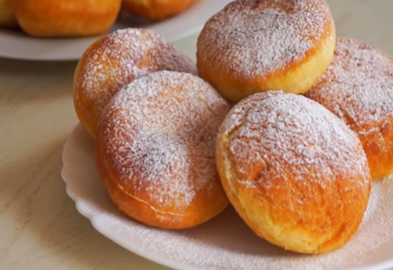 Пушистые и вкусные пончики за 15 минут