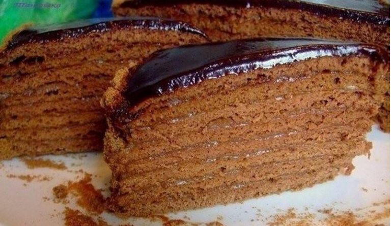 Шоколадный медовик «Дамский каприз»