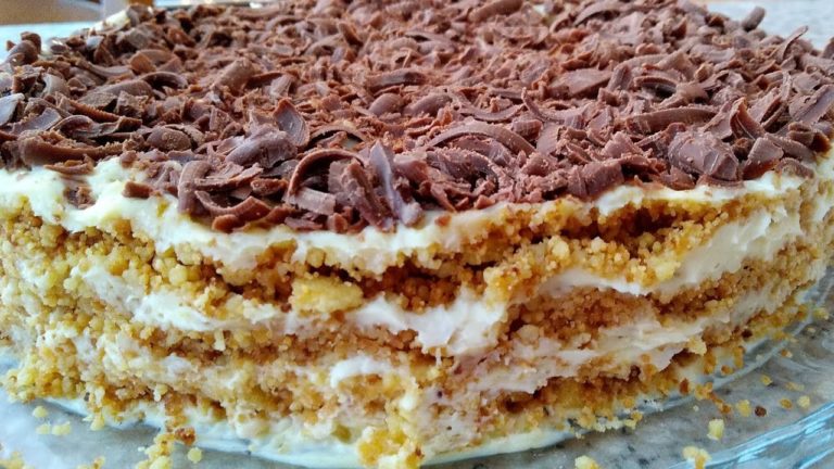 Торт без духовки без печенья. Обалденно вкусный торт