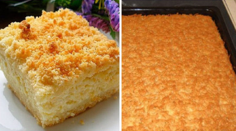 Вкусный и оригинальный тертый пирог с творогом – новый рецепт любимого блюда
