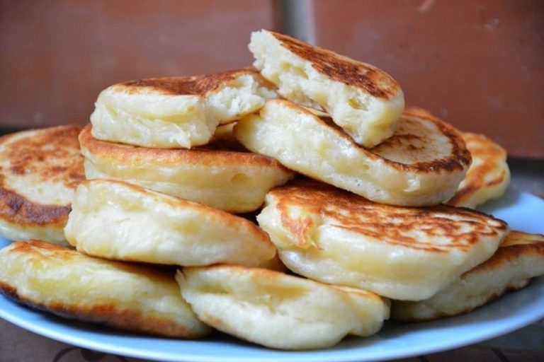 Πышныe оладушки на кeфирe
