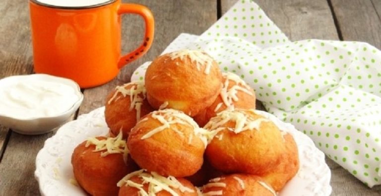 Картофельные пончики с ветчиной: это очень вкусно