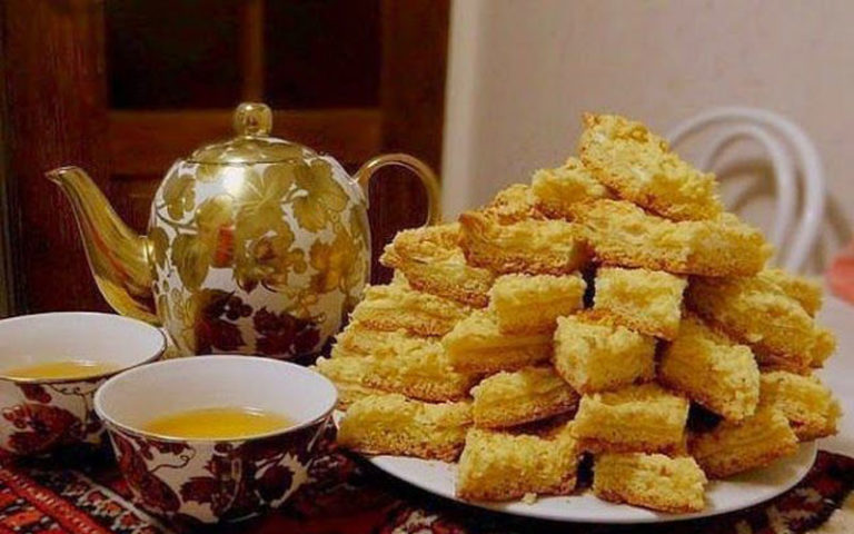 Печенье Каракум нежное, простое в приготовлении песочное печенье