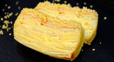 Тесто, которое при выпечке превращается в крем. Пирог «Невидимка» с яблоками и грушами