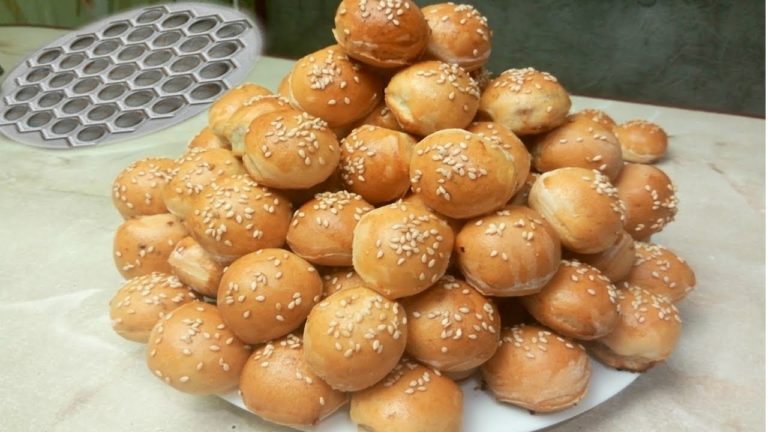 100 шт за пол часа. Мини Пирожки — Пончики