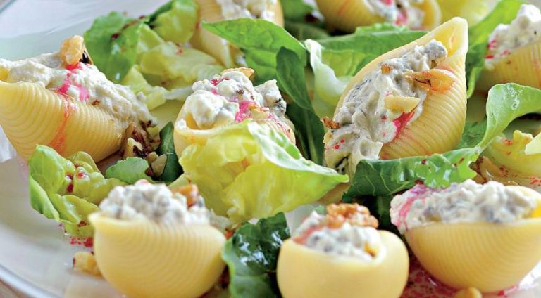 Макароны начиненные фаршем: вкусное мясное блюдо