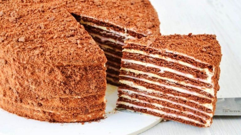 Нежнейший торт «Нутелла». Воздушный и необыкновенно вкусный