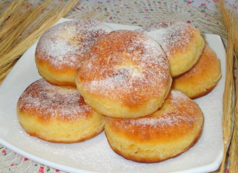 Пышки на кефире