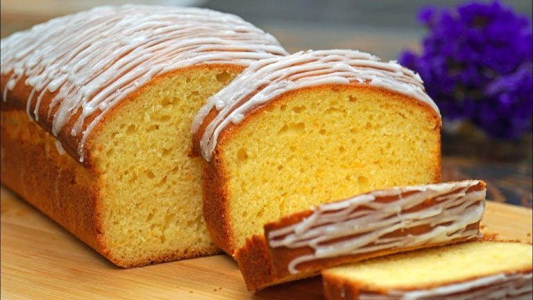 Без масла. Очень мягкий и пышный кекс к чаю за 5 минут