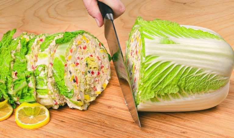 Гениальные салаты из пекинской капусты