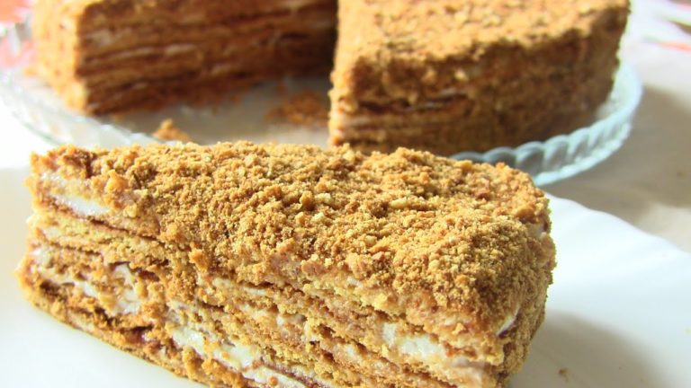 Медовик. Самый простой рецепт очень вкусного торта