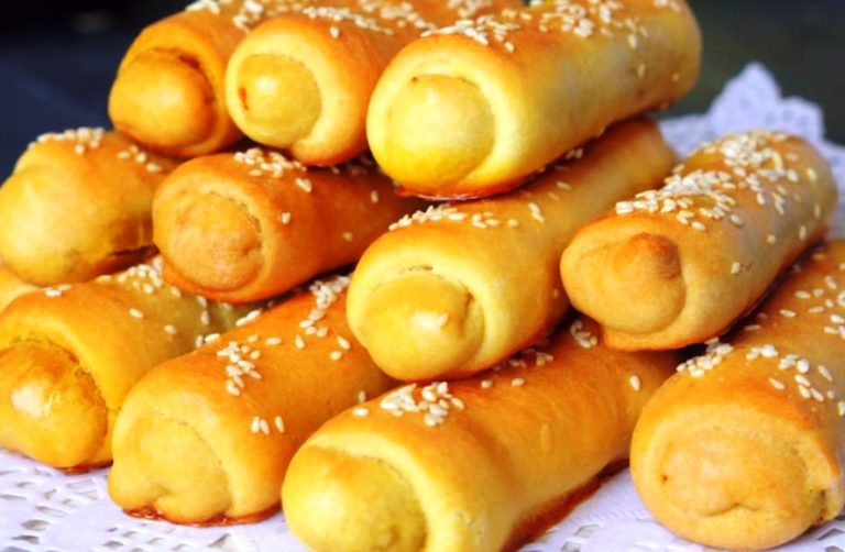 Пирожки – трубочки с капустной начинкой