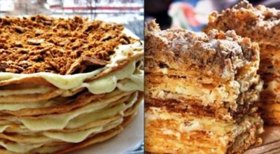 Рецепт оригинального торта «Наполеон»