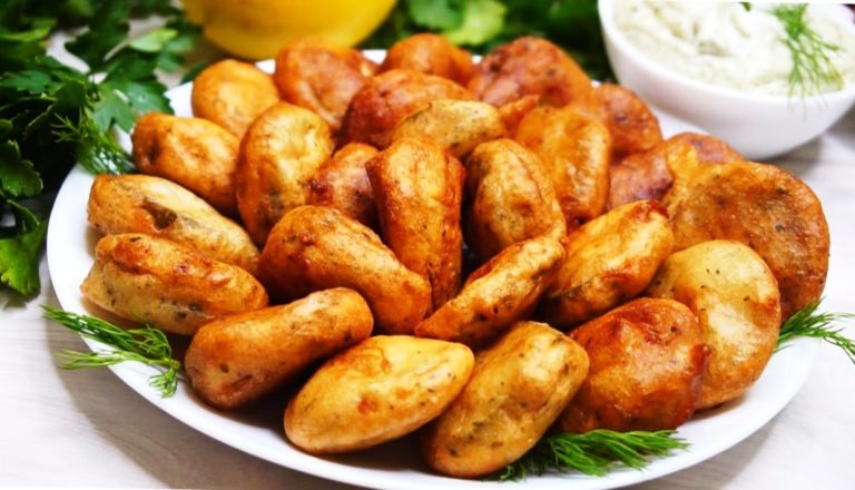 Жареные соленые огурцы