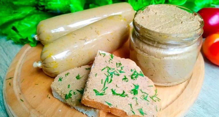 Вкусный печеночный паштет
