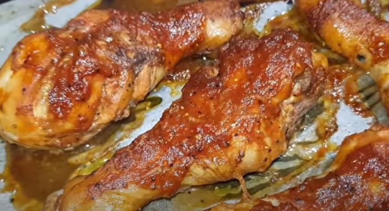 И почему я раньше так не готовила курицу. Спасибо за идею маринада тёте