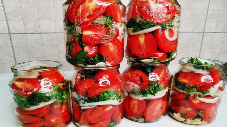 Рецепт из 90-х: Помидоры Резаные. Самый вкусный рассол, понравится всей семье