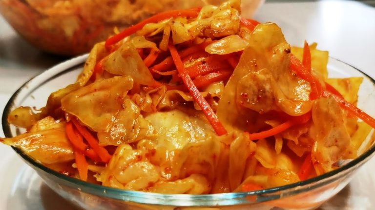 Кочан капусты и одна морковка. Обалденная капуста по-корейски
