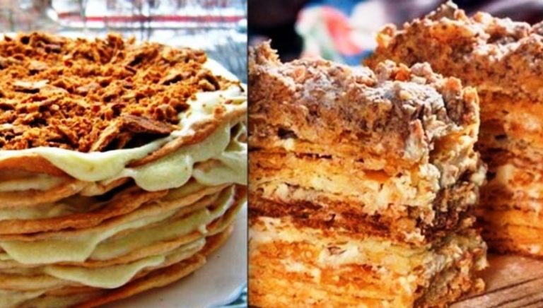 Любимый «Наполеон»: хрустящий и очень вкусный. Отлично получается у всех