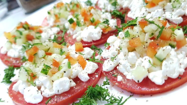 Мега рецепт, закуска из помидор. Вкусно и красиво