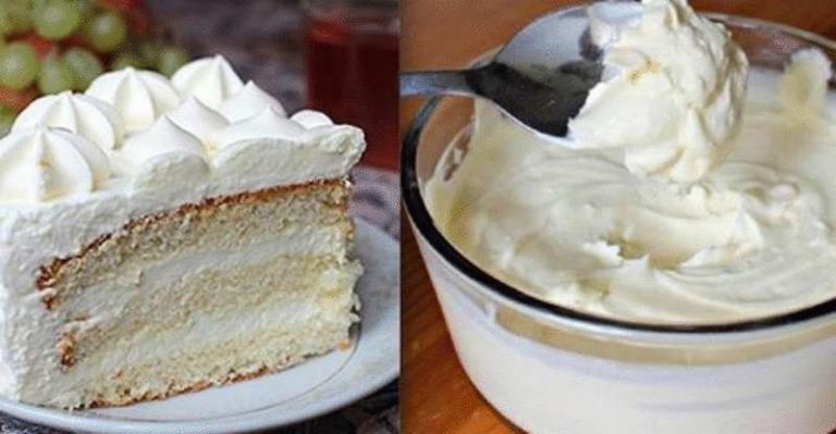 Нежнейший молочный крем для пирожных и тортов