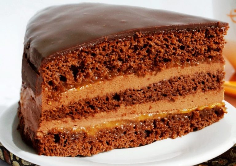 Легко и быстро. Готовим домашний вкусный тортик «Пражский»