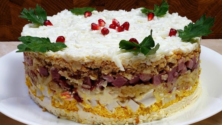 Нежно вкусный салат «Снежная королева»