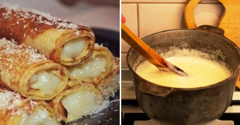 Блинчики с заварным кремом