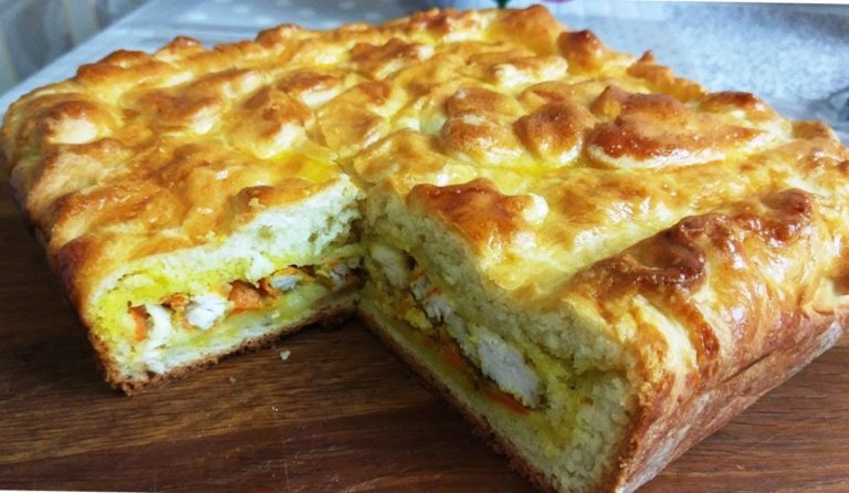 Пирог с мясом. Простой рецепт