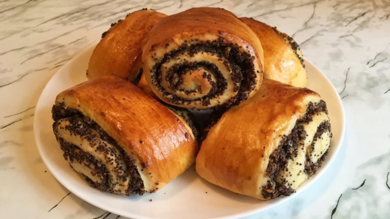 Домашние Булочки с Маком