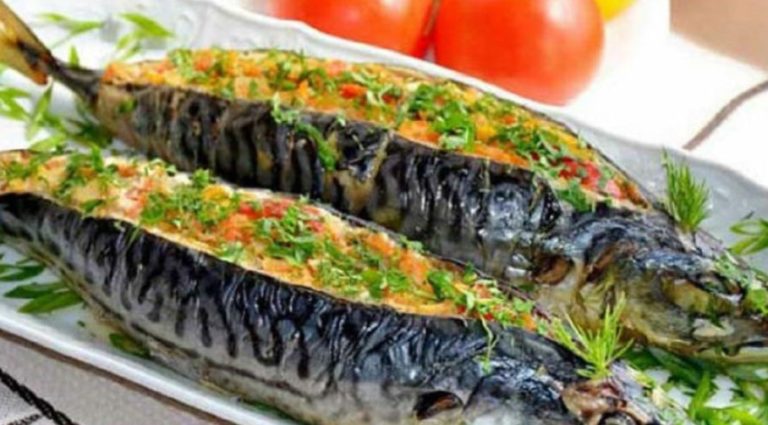 Фаршированная скумбрия