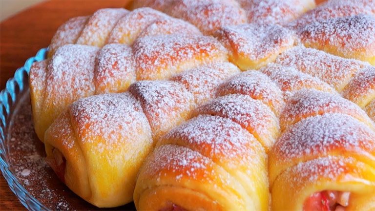 Отрывной пирог «Яблочные дольки»