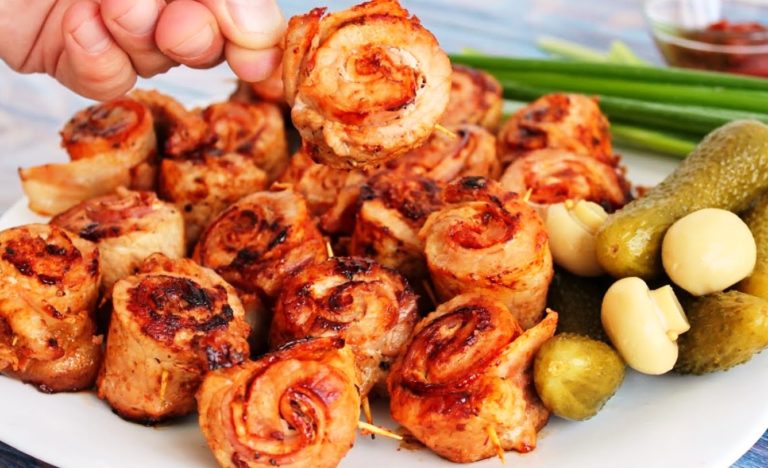 Вкусно, как шашлык. Мясные пальчики на праздник