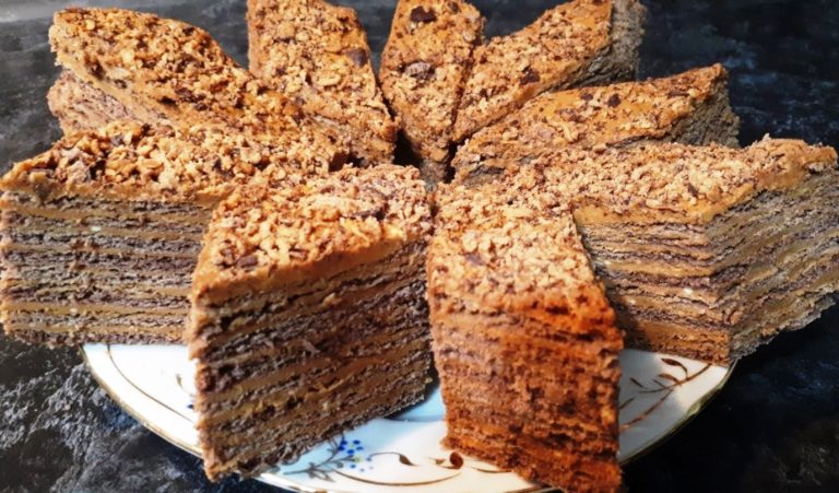 Вкусный торт «Микадо»