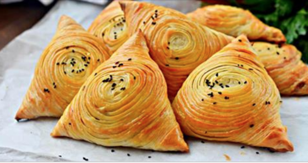 Домашняя самса из духовки: вкусная, ароматная