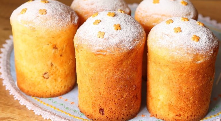 Рецепты кулича на Пасху. Быстро и просто, без дрожжей: творожные куличи как пух